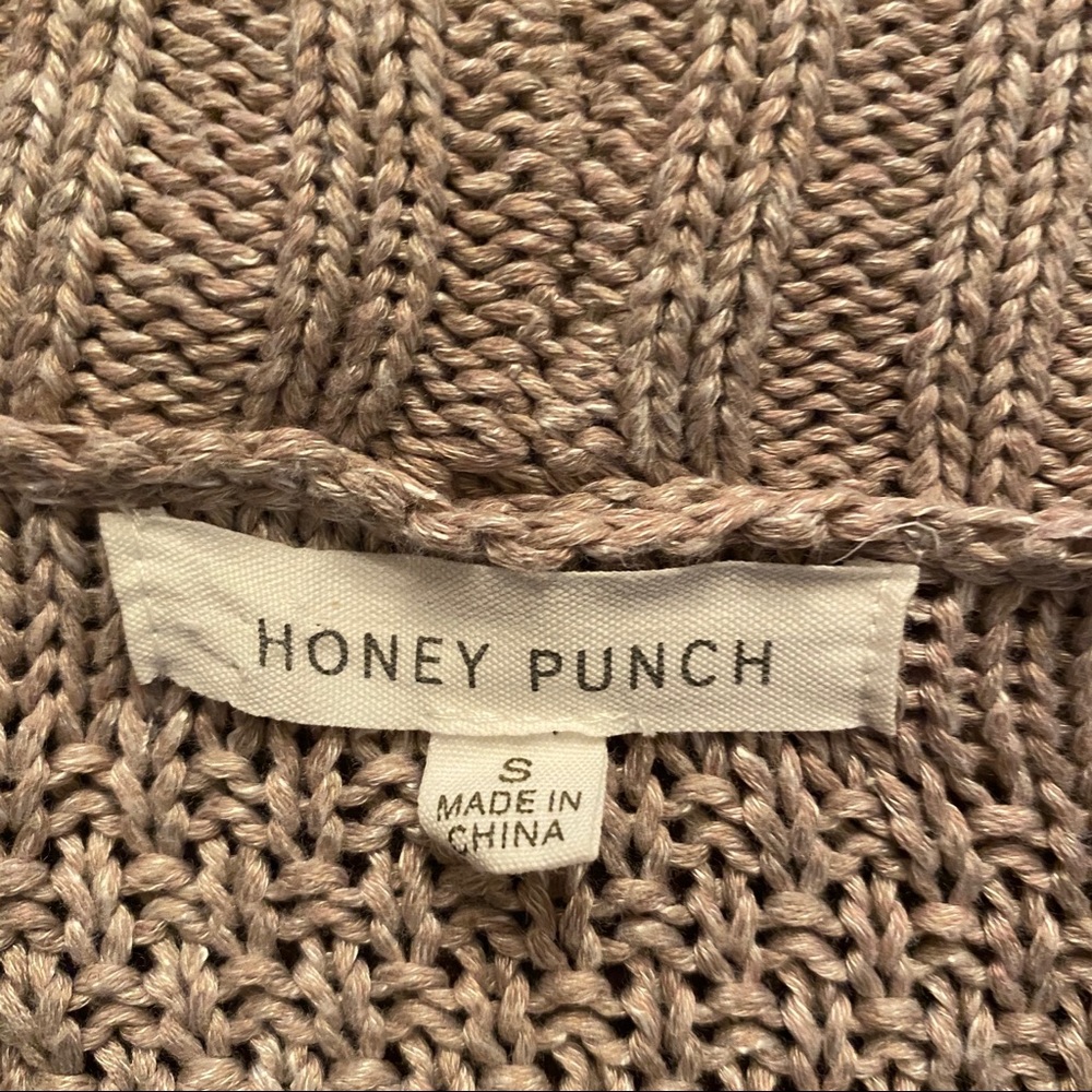 Honey Punch Rivington textured open cardigan- S - Picture 8 of 10